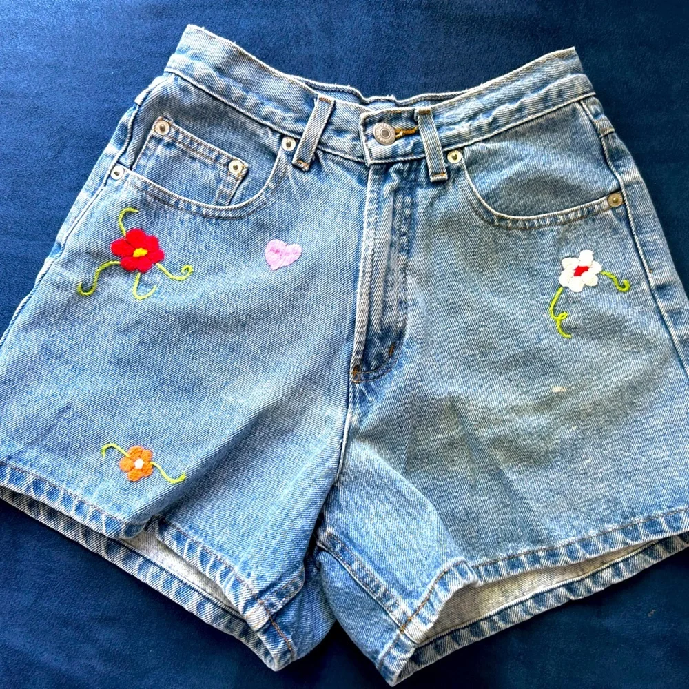 Vintage Skoozi size 5 mom shorts - Picture 1 of 9